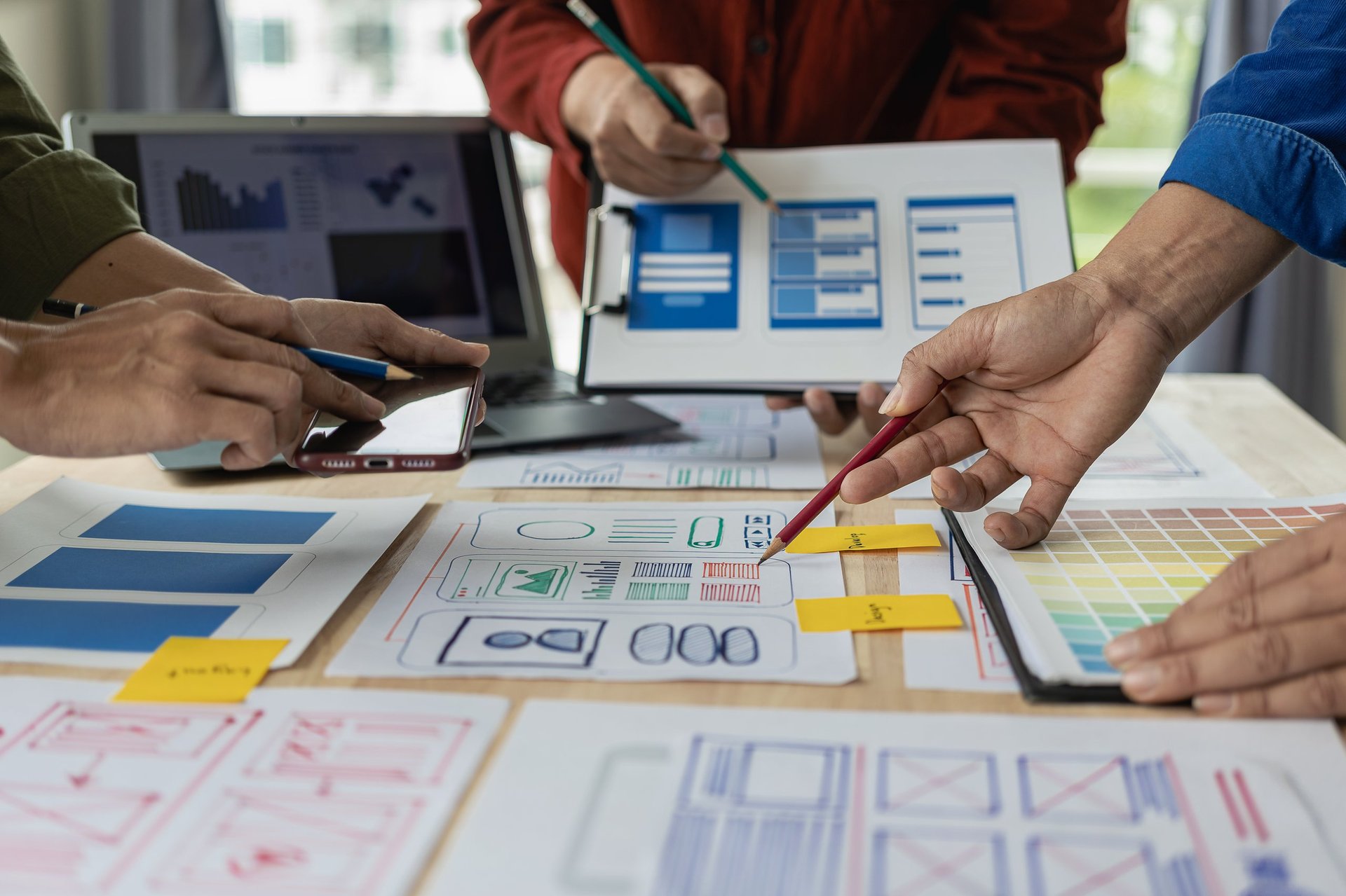 Equipo de diseño web